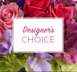 Designers Choice Seasonal Blooms Vase 
