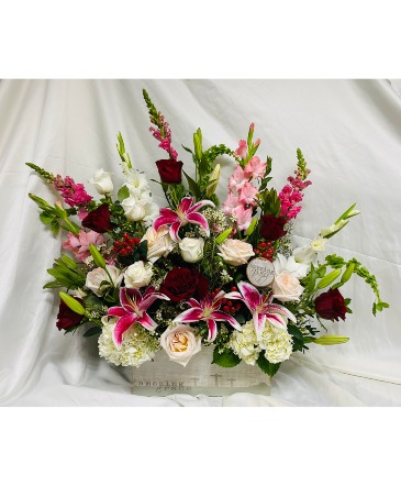 Designer's Choice Sympathy Arrangment  in Cabot, AR | Petals and Plants Florist, Inc