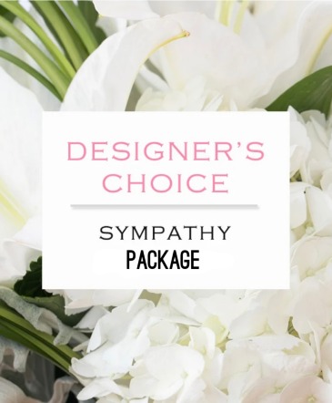 Designer's Choice Sympathy Package  in Riverside, CA | The Flower Alley