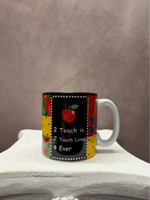 Designer's Choice Teacher Mug Arrangement Flower Arrangement
