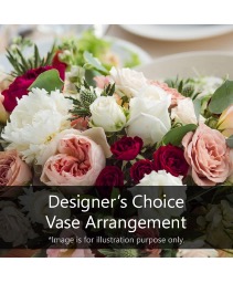 Designer’s Choice VASE Arrangement Vase