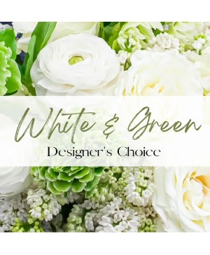 Designers Choice White & Green 