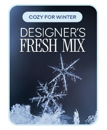 Designer's Choice Winter Flowers Flower Arrangement