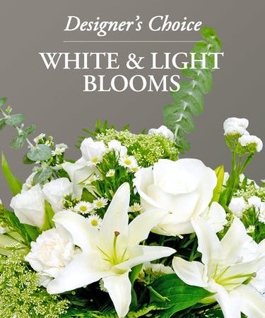 Designer's Choice with White Flowers  