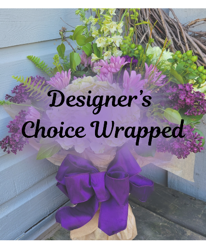Designer's Choice Wrapped Arrangement Wrapped