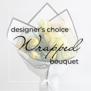Designer’s Choice Wrapped Bouquet