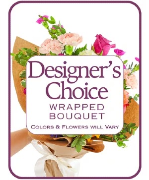 Designer's Choice Wrapped Bouquet 