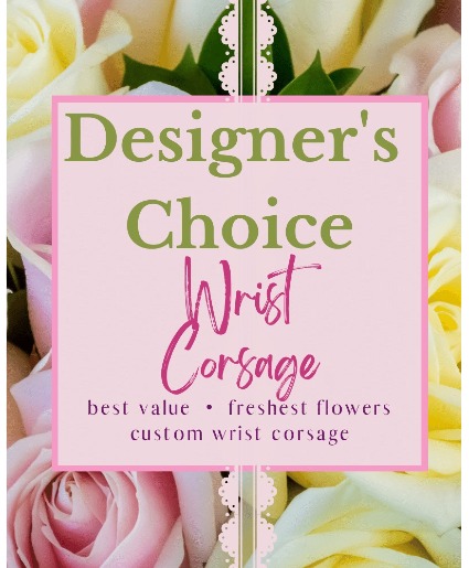 Designer's Choice - Wrist Corsage Arrangement