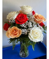 Designers Dozen Rose Arrangement