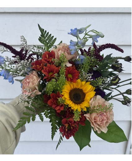 Designers Fall Hand Wrap Bouquet 