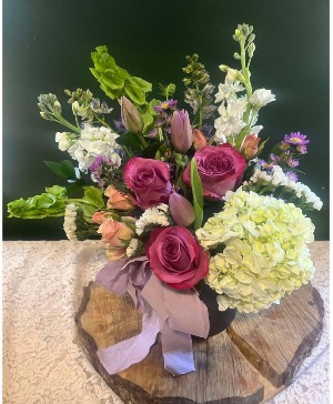 Deskside Delight Vase Arrangement