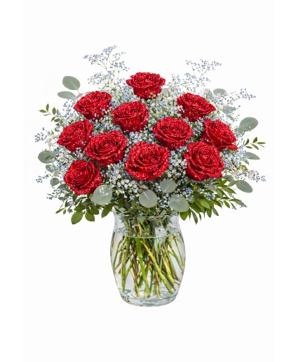 Red Diamond Dozen Dozen Roses