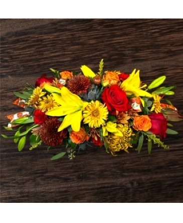 Dinner Table Beauty Custom Centerpiece in Bristol, VT | Scentsations Flowers & Gifts