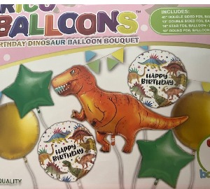 DINOSAUR BALLOON BOUQUET BALLOONS