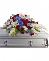 Distinguished Floral Casket Flowers