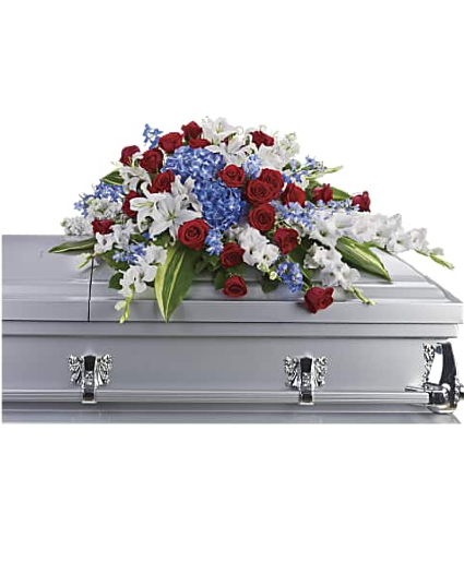  Distinguished Service Casket Spray 