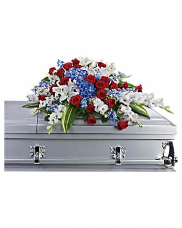 Distinguished Service Casket Spray Casket Spray