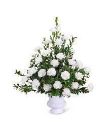 Divine Blessings Urn Sympathy Arrangement