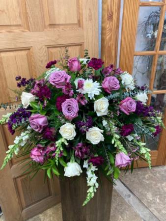 Divine Destination  Casket Spray
