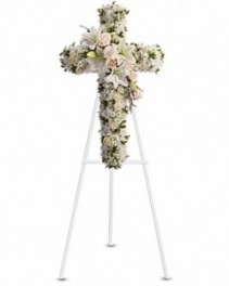 Heavenly Light Standing Cross