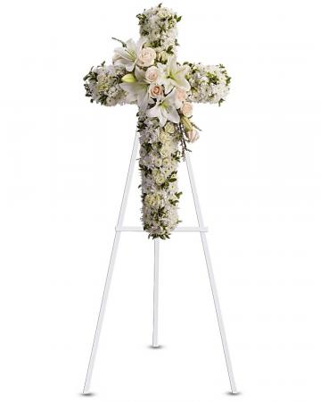 Divine Light Standing Cross in Las Vegas, NV | Blooming Memory