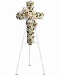 Heavenly Light Standing Cross