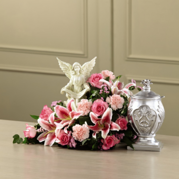 Divinity Arrangement Urn Tribute in Las Vegas, NV | Blooming Memory