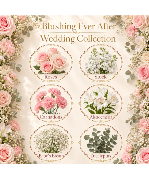 DIY Wedding Flowers - Pink & White 
