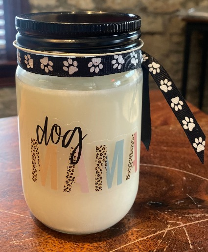 Dog Mama Candle 