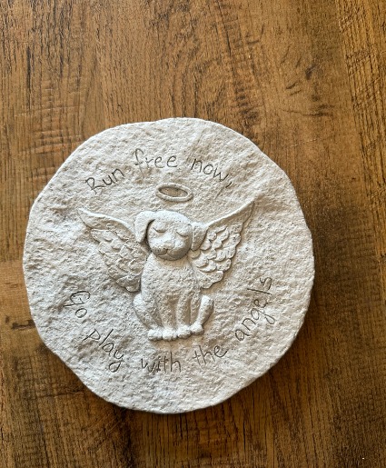 Dog Memorial Plaque 