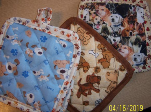 Dog Pot Holders  