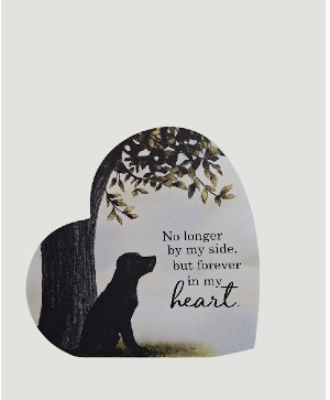Dog Sympathy Plaque Pet Sympathy