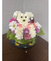 Doggie basket basket custom made