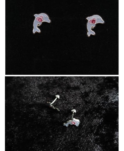 Dolphin Stud Earrings  