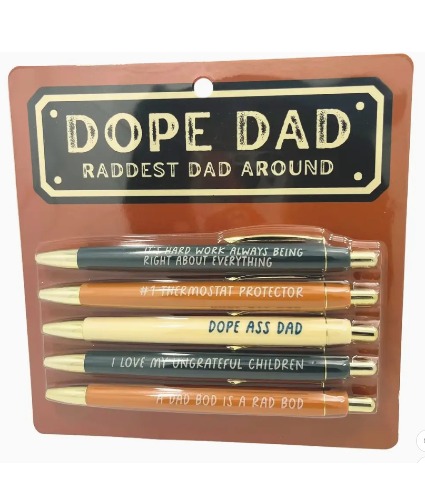 Dope Dad pen set gift