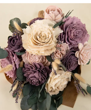 Dorothy Solawood Wrapped bouquet  Solawood Wrapped