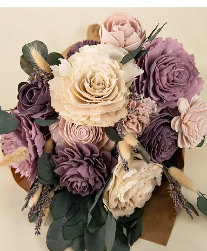 Dorothy Solawood Wrapped bouquet  Solawood Wrapped