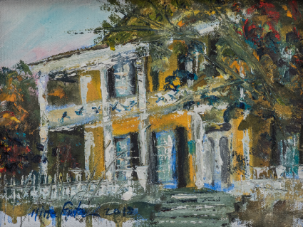 Dorr House Original Oil by Nina Fritz
