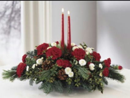 Double Christmas Taper Christmas