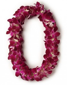 double purple lei lei