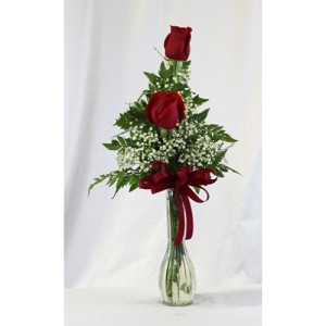 Double Rose Vase 