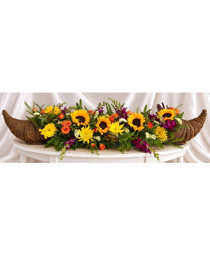 Double the Cornucopia Celebration Center piece/  Foyer Show Stopper