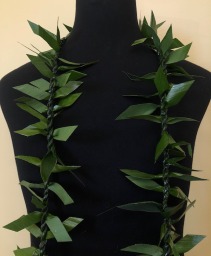 Double Ti Leaf Lei  