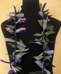 Double Ti Leaf With Ribbon 