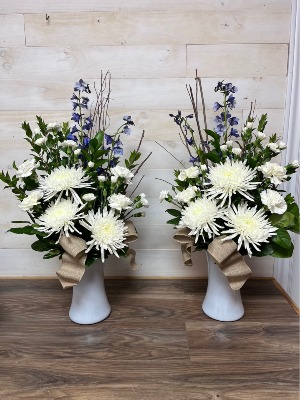 Double Tribute Urn Arrangement