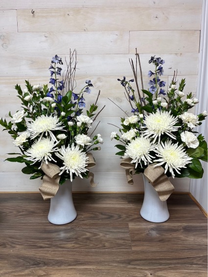 Double Tribute Urn Arrangement