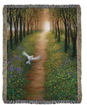 DOVE SYMPATHY THROW  
