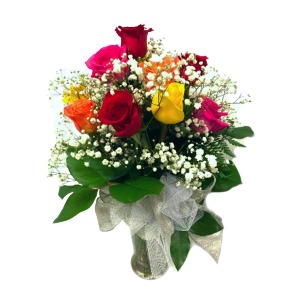 CLASSIC DOZEN MIXED ROSES 