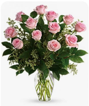 Dozen Pink Roses Roses 