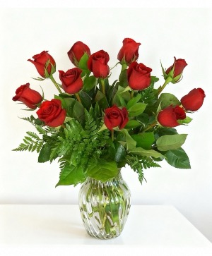 Dozen Red Rose Bouquet  